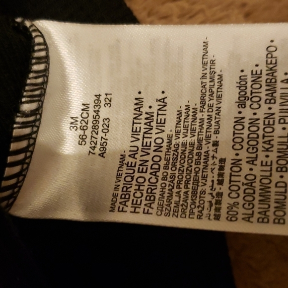 𝅺baby's hat approximately  for 3 months old - Picture 3 of 5